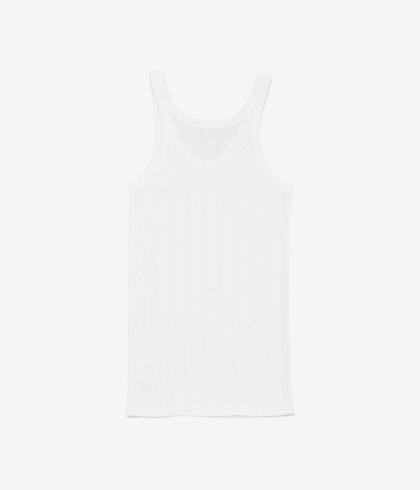 YOUNG&OLSEN THE DRYGOODS STORE ''PINHOLE RIB TANKTOP'' (WHITE)