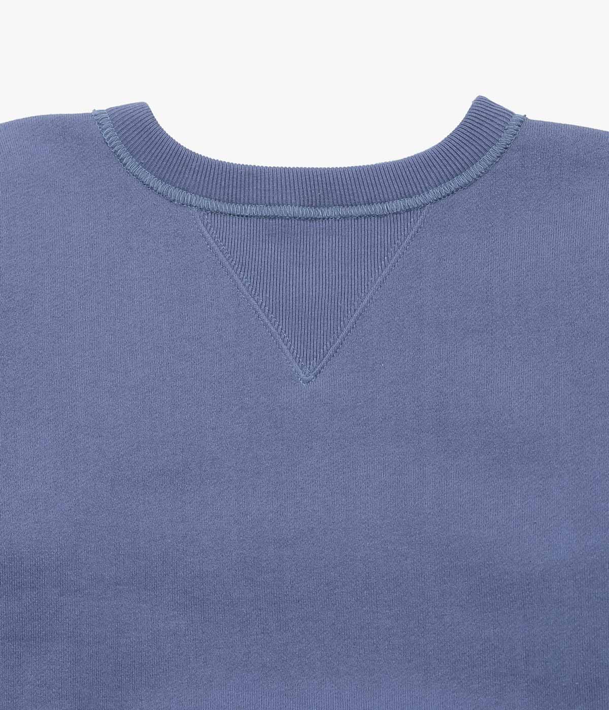 YOUNG&OLSEN THE DRYGOODS STORE ''SIMPLE V SWEAT'' (VTG BLUE)