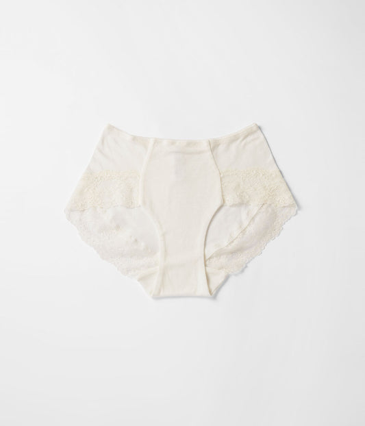 SOUPLE LUZ "BACK RACE SHORTS"(OFF WHITE)