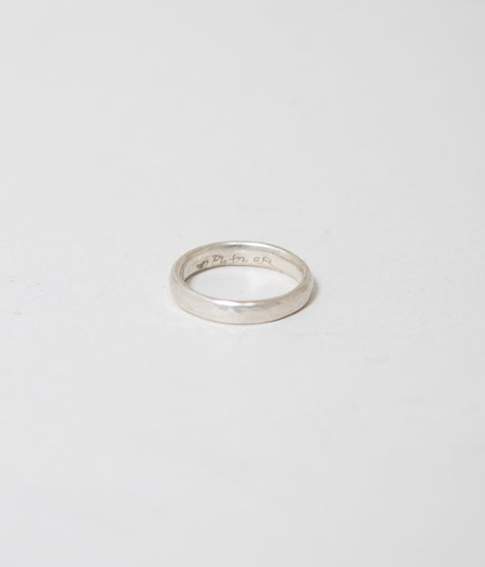 JILL PLATNER "THIN HAMMERED BAND"