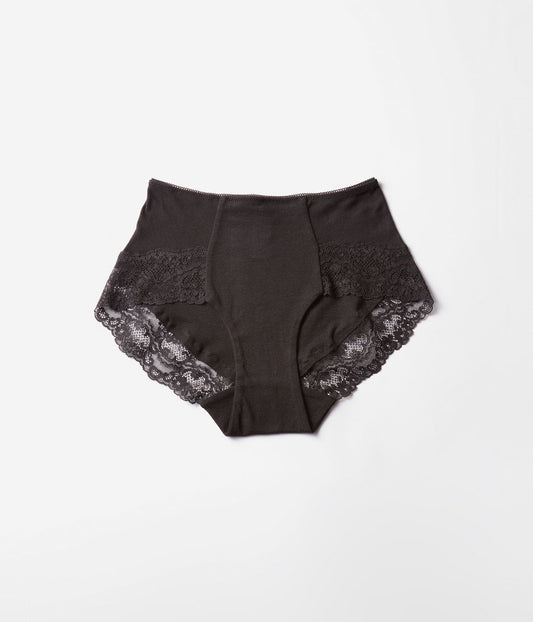 SOUPLE LUZ "BACK RACE SHORTS"(BLACK)