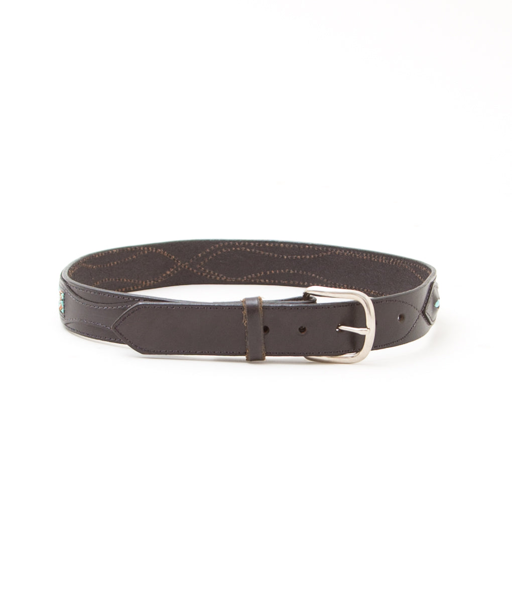 VINTAGE "SANTA FE MADE LEATHER BELT"