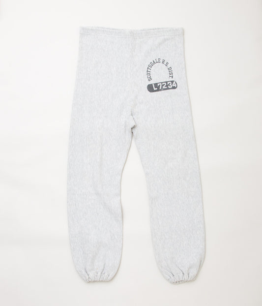 VINTAGE CLOTHING "70'S R/W SWEAT PANTS"(LT GREY)