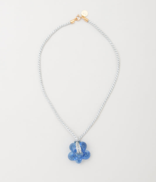 SISI JOIA "FLEUR NECKLACE"(BLUE×GREY)