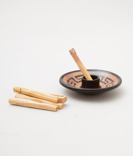 LUNA SUNDARA "PALO SANTO HOLDER WITH 5 STICKS"(STAR)