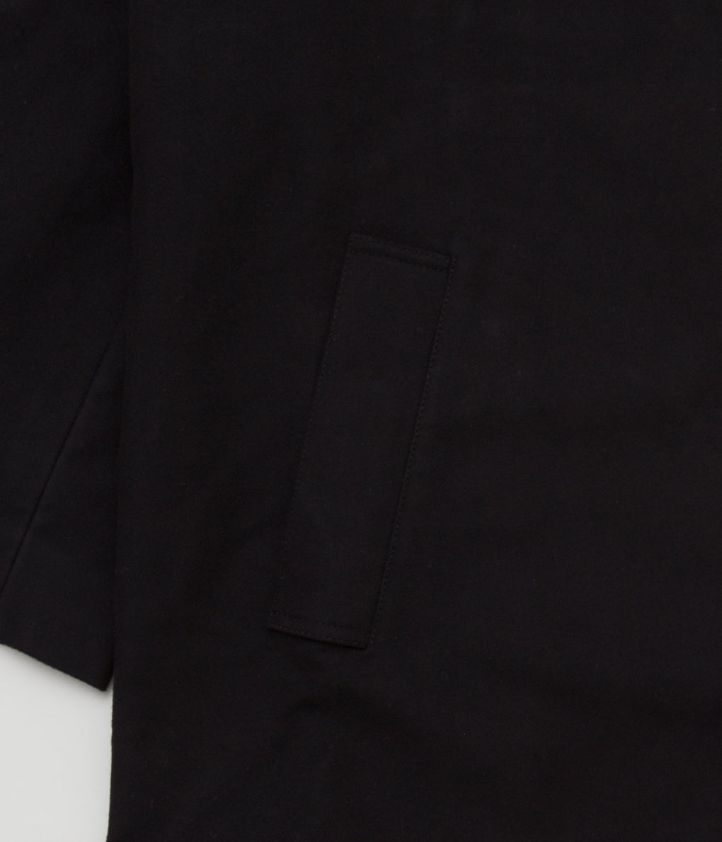 オンライン卸値 AN IRRATIONAL ELEMENT CAMERA COAT MOLESKIN(BLACK