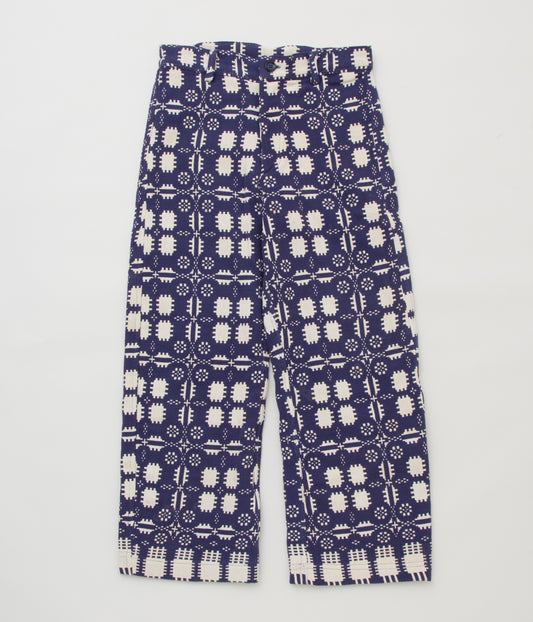 FAREWELL FRANCES "WOOL COVERLET CLAUDE PANT"(NAVY COVERLET A)