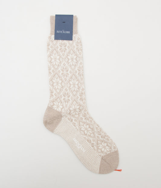 BRESCIANI "SNOWFLAKE"(BEIGE)