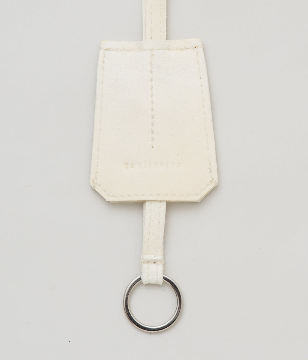 TAGLIOVIVO "KEY RING" (CULATTA REVERSE WHITE)