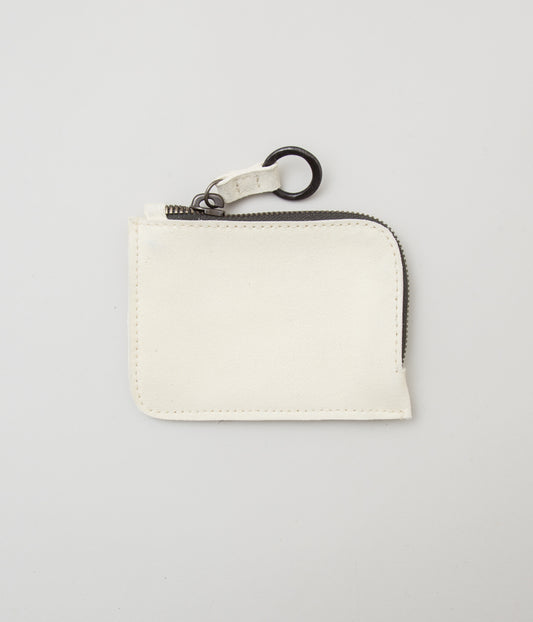 TAGLIOVIVO "SMALL ZIPPED WALLET"(CULATTA REVERSE WHITE)