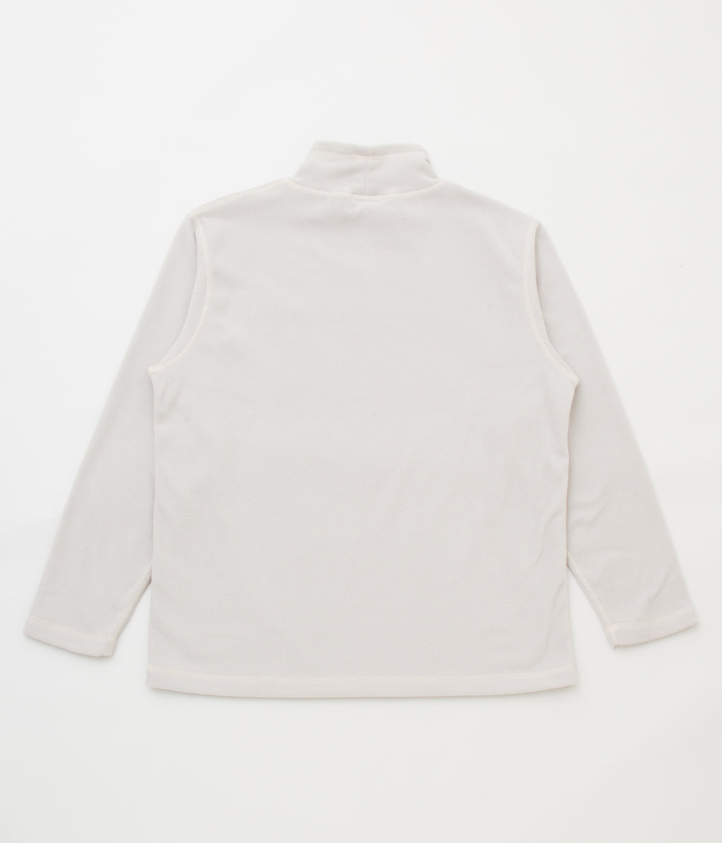 LADY WHITE CO. "POLAR FLEECE MOCK NECK" (CREAM)