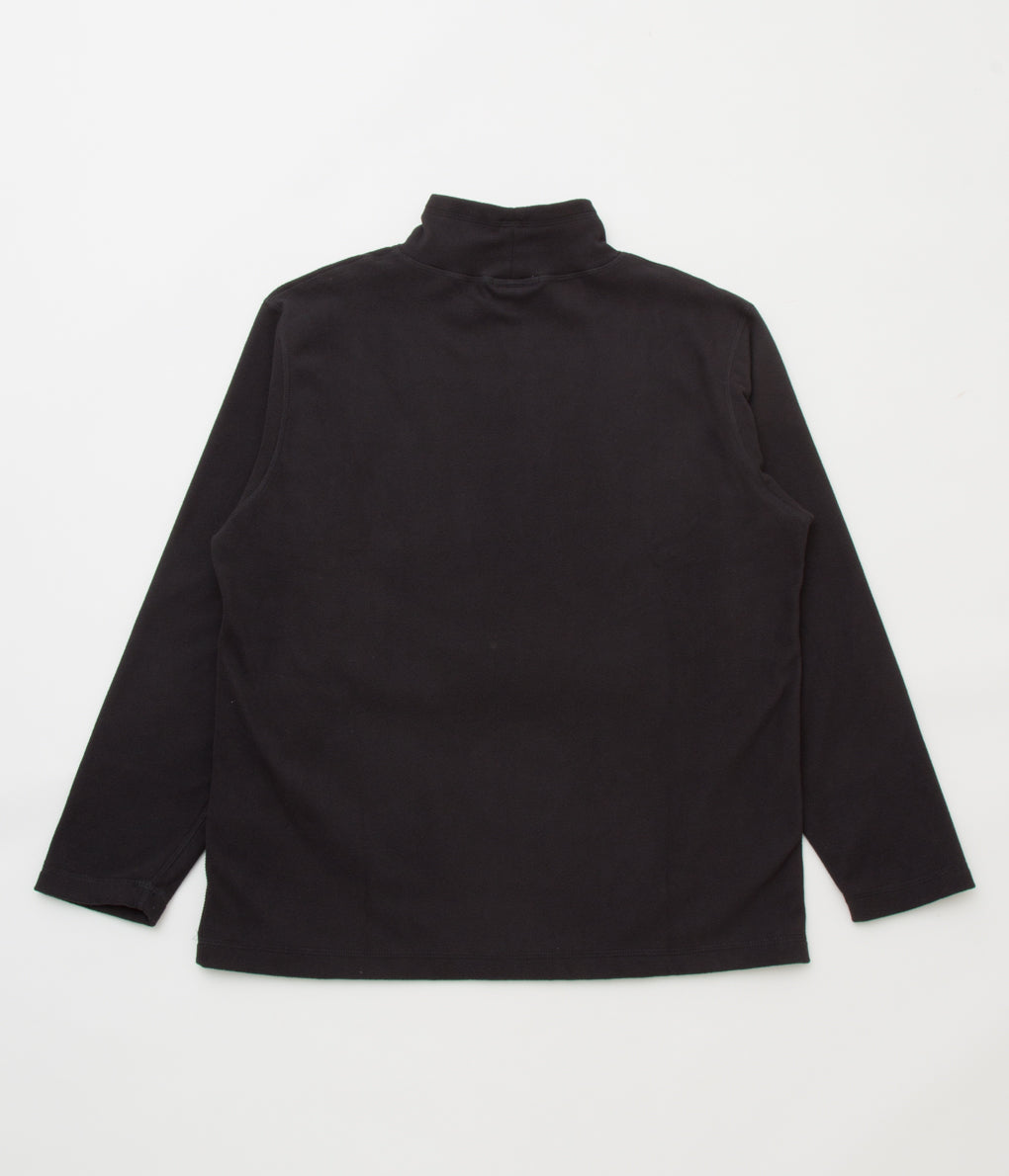 LADY WHITE CO. "POLAR FLEECE MOCK NECK" (BLACK)