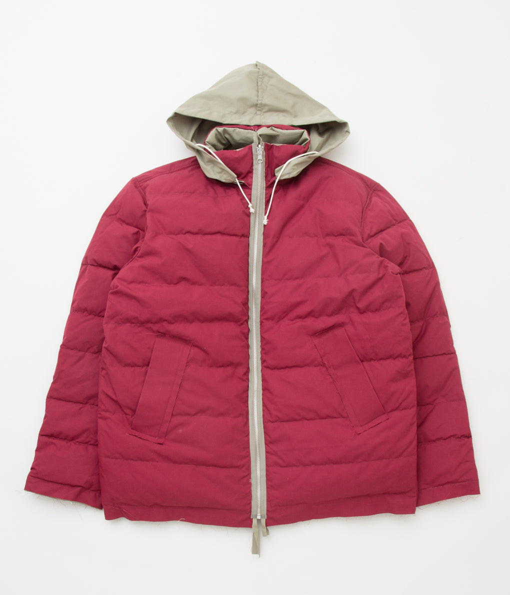 CAMIEL FORTGENS "90'S PUFFER"(RED/GREEN)