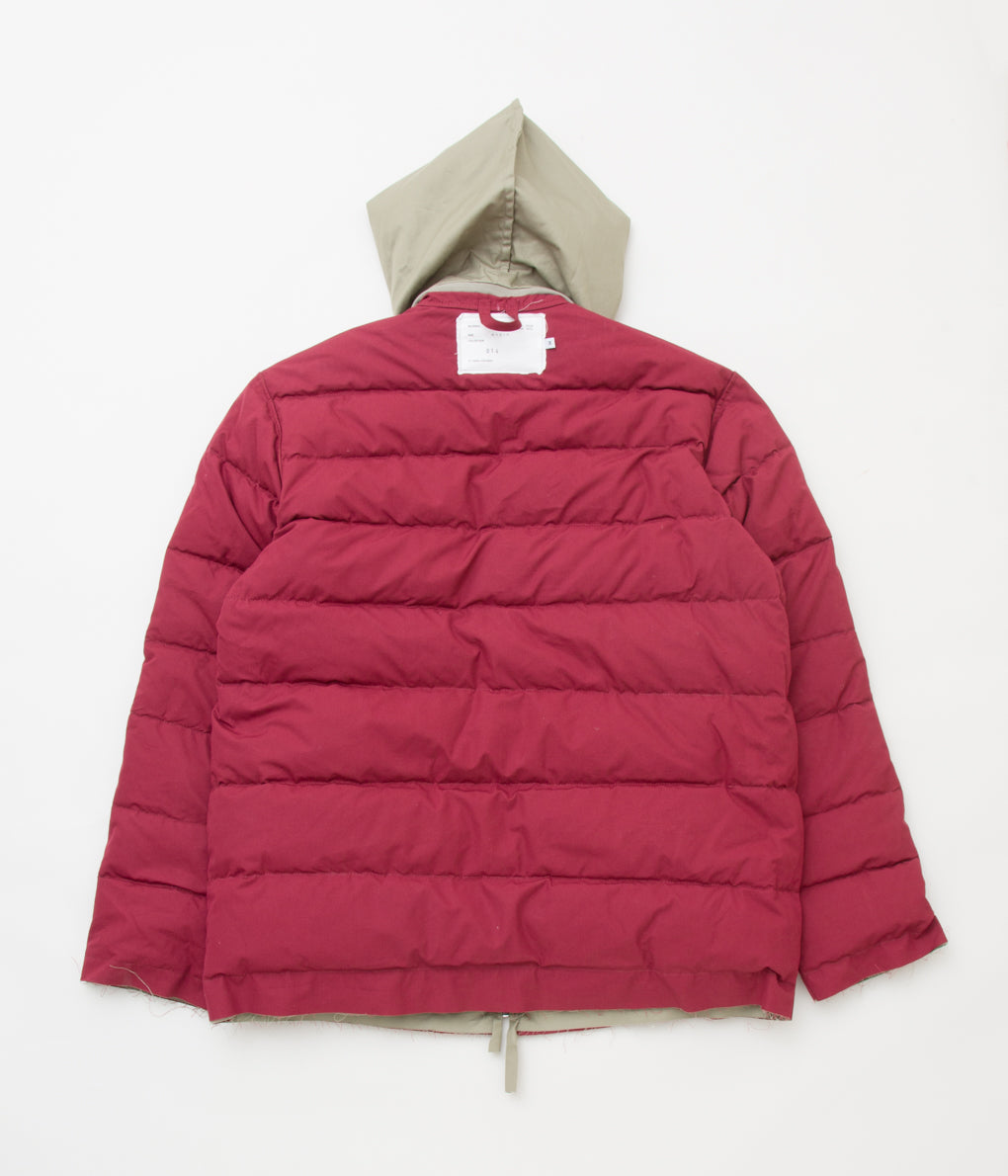 CAMIEL FORTGENS "90'S PUFFER"(RED/GREEN)