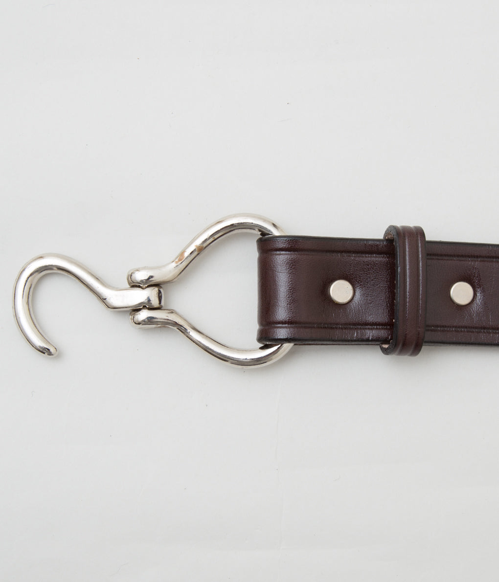 TORY LEATHER "【2281】HOOF PICK BELT"(HAVANA×NICKEL)