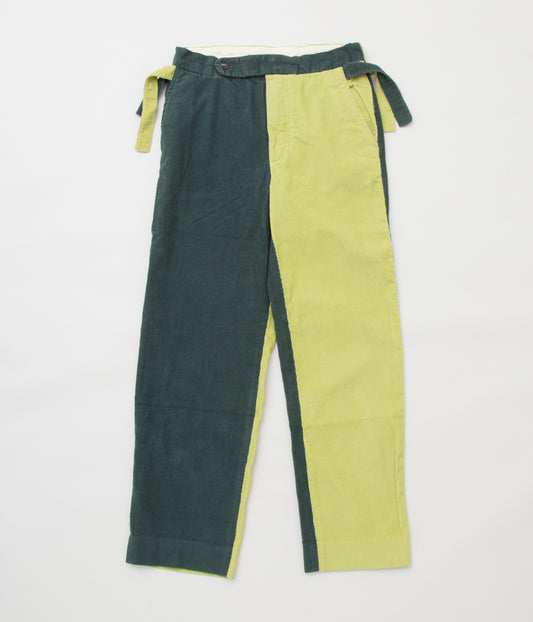 BODE "DUO CORD TROUSER"(SAGE TEAL)
