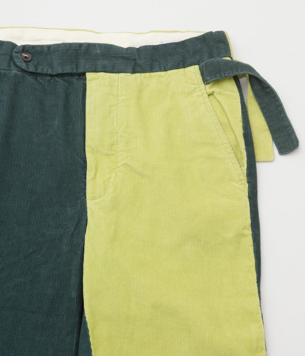 BODE "DUO CORD TROUSER"(SAGE TEAL)