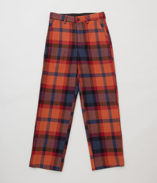 BODE "CLINTON STREET PLAID TROUSER"(RED CHECK)