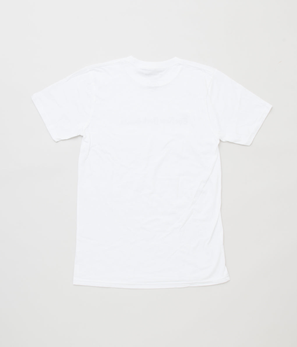 FROM USA "THE NEW YORK TIMES LOGO TEE"(WHITE)