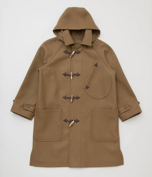 SUN/KAKKE "GRANGE -Joshua Ellis Duffle Coat-"(CAMEL)