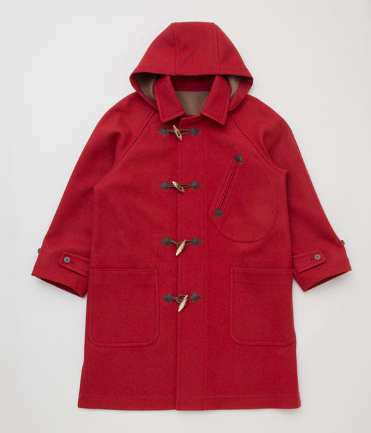 SUN/KAKKE "GRANGE -Joshua Ellis Duffle Coat-"(RED)