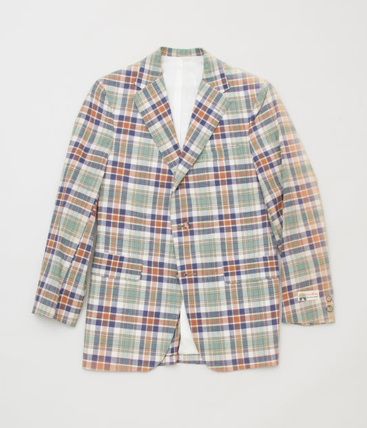 VINTAGE CLOTHING "O'CONELL LUCAS-SHELF MADRAS SPORTS COAT"(MINT GREEN)