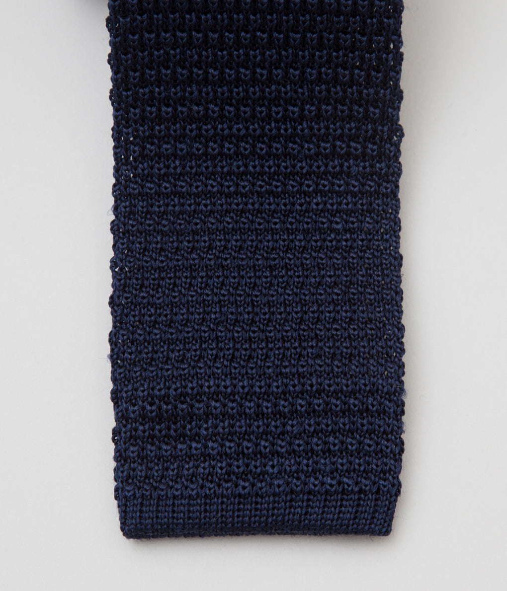 INDIVIDUALIZED ACCESSORIES "KNIT TIE" (NAVY)