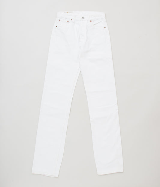 VINTAGE CLOTHING "90's LEVI‘S 501 WHITE MADE IN USA "(W29/L36)