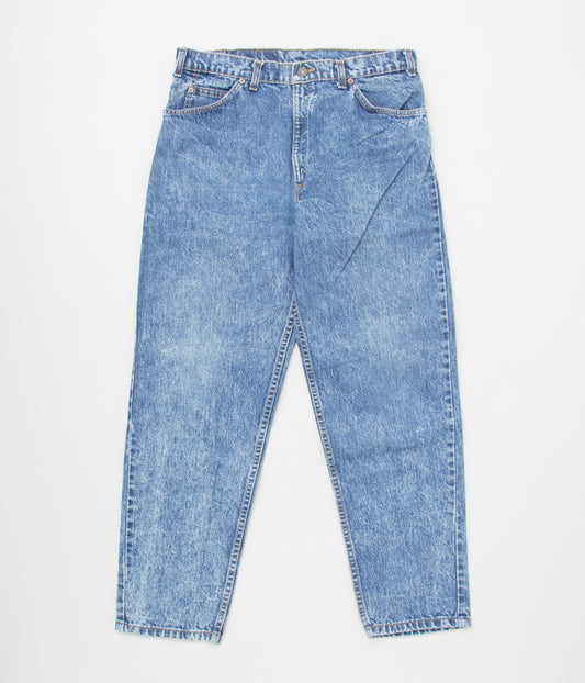 VINTAGE "90's LEVI'S 550 INDIGO MADE IN USA "(W36/L30)