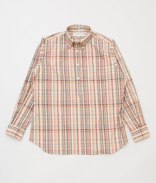 INDIVIDUALIZED SHIRTS "MADRAS CHECK (STANDARD FIT POPOVER SHIRT)" (IVY)