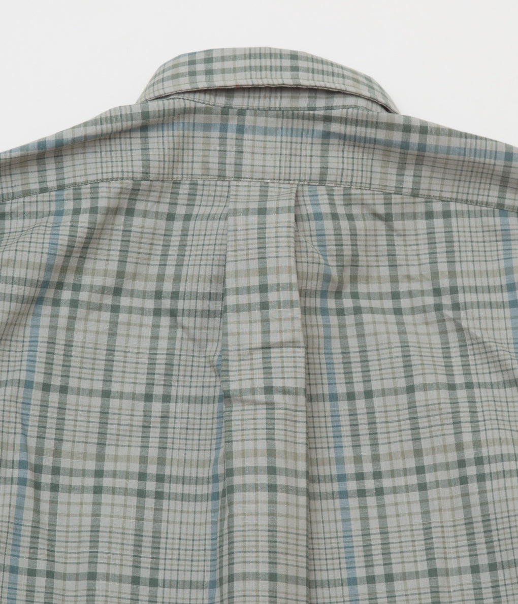 INDIVIDUALIZED SHIRTS "MADRAS CHECK (STANDARD FIT POPOVER SHIRT)" (BASIL)