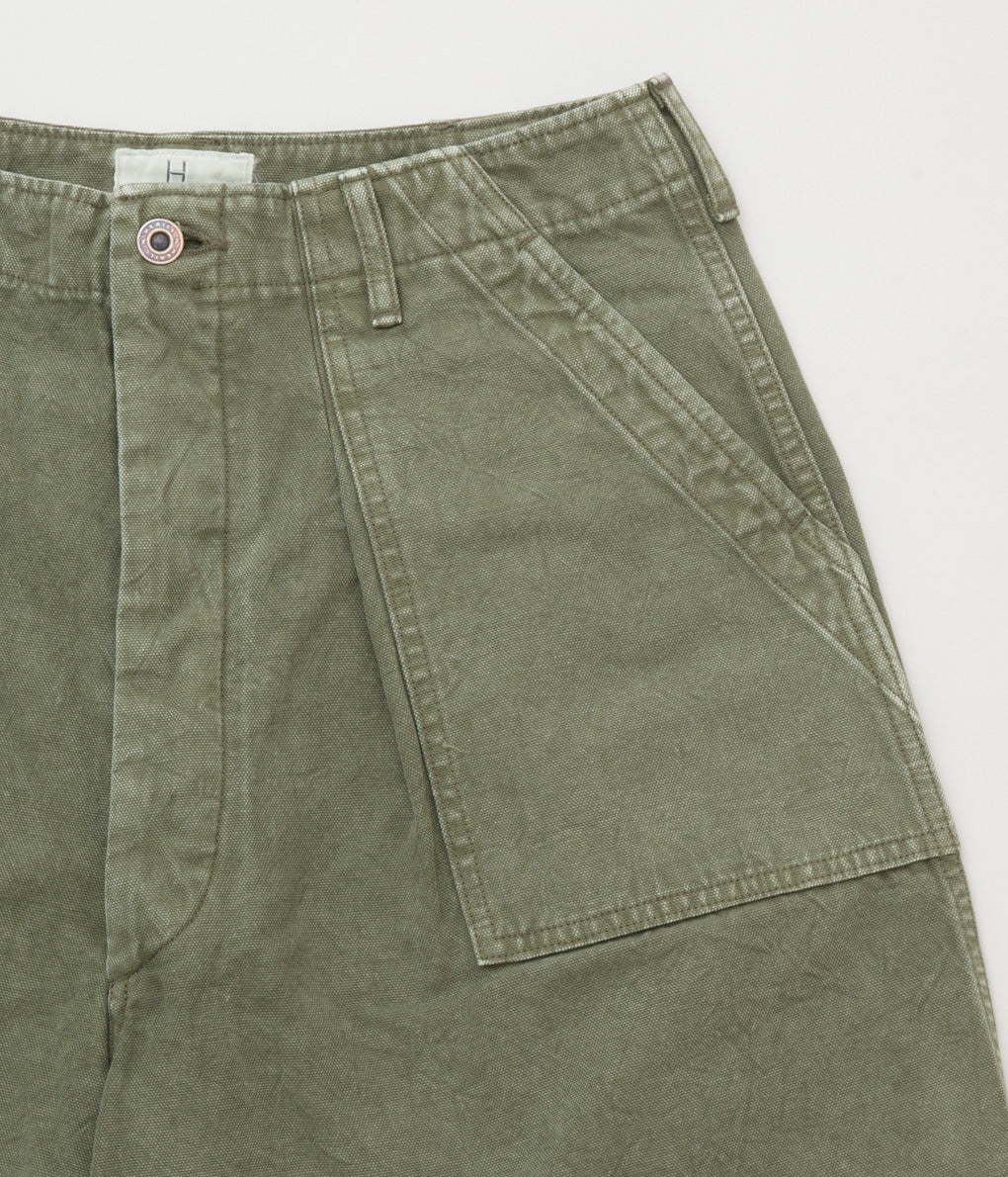 HERILL 23SS DUCK UTILITYSHORTS ショートパンツ 最新アイテムを海外