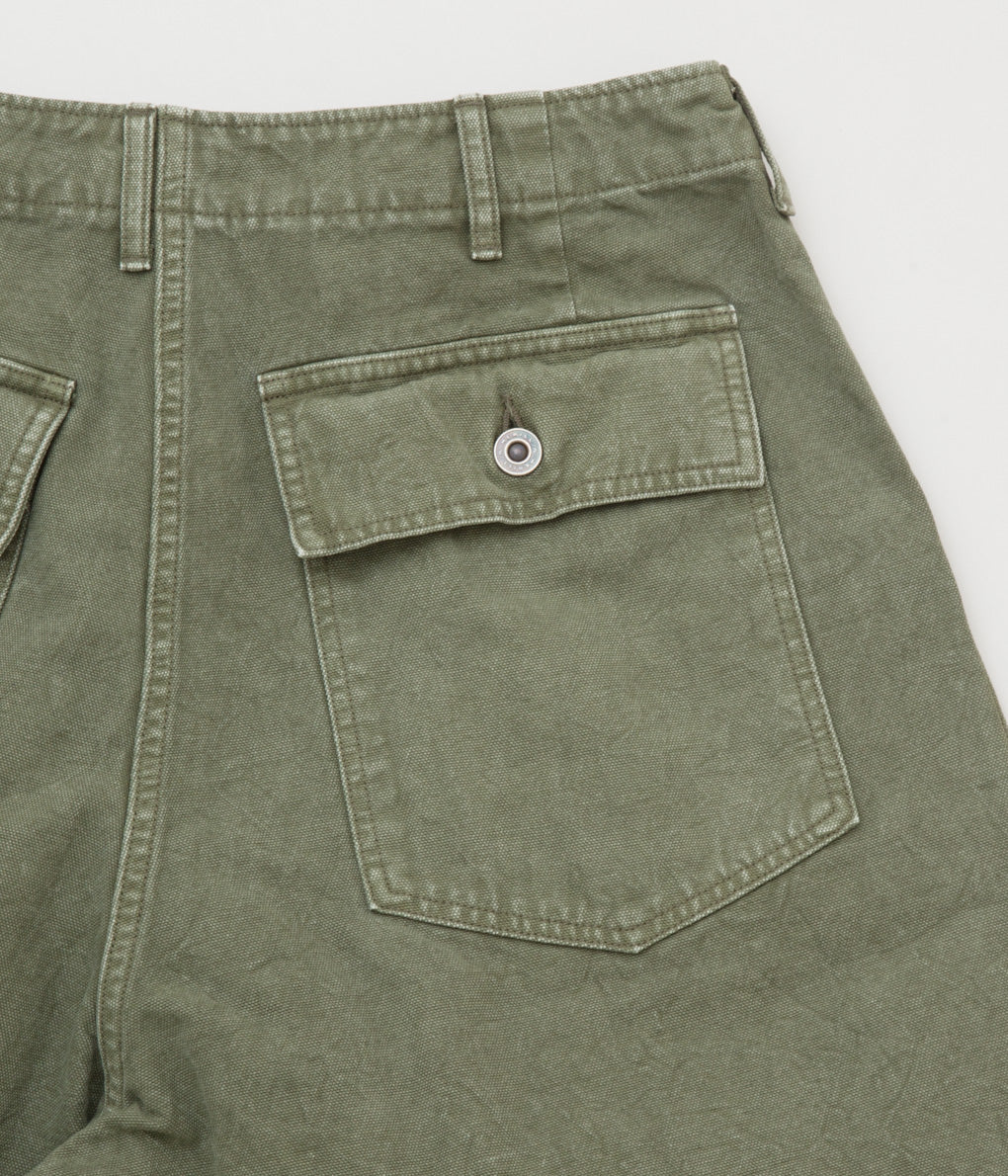 ベンチ 収納付 HERILL 23SS DUCK UTILITYSHORTS ショートパンツ