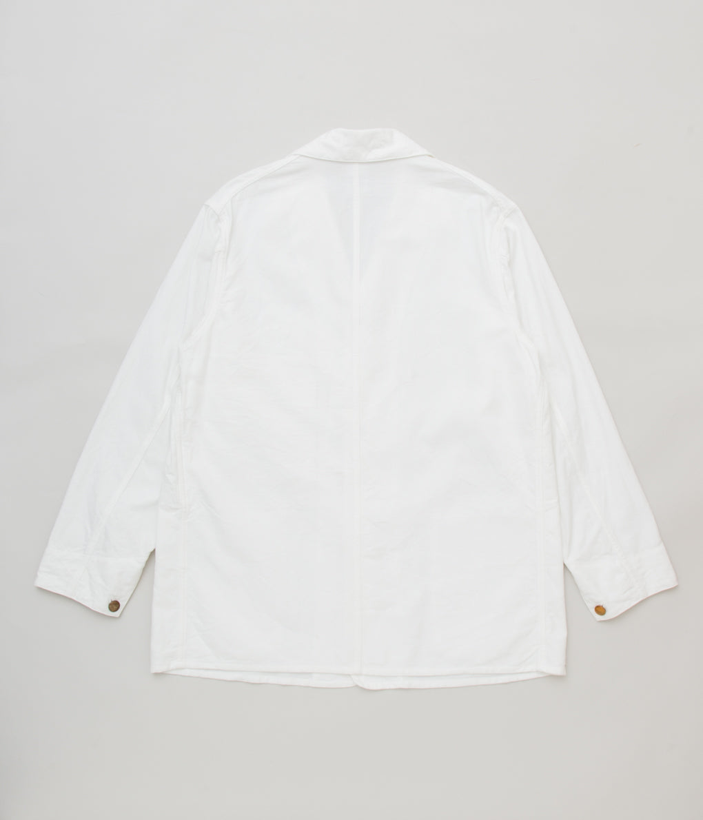 COMOLI "White 1938 Jacket" (WHITE)