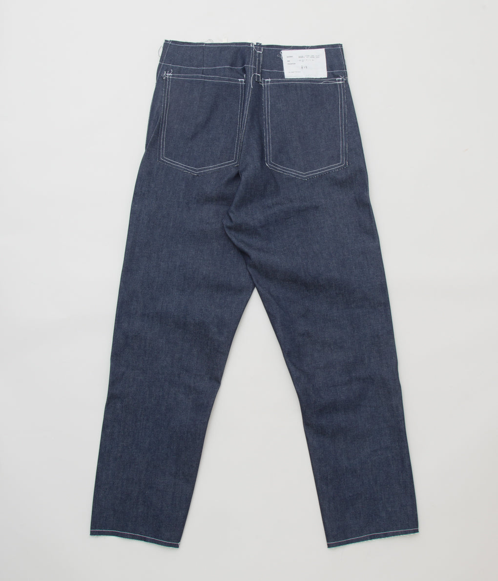 タグ付き【camiel fortgens】tourist jeans 23aw