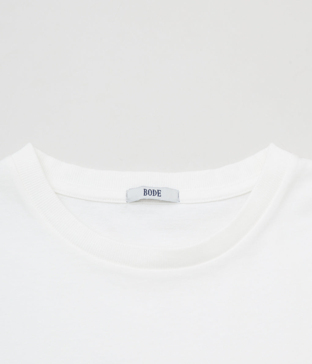 BODE EMBROIDERED PONY TEE (CREAM)