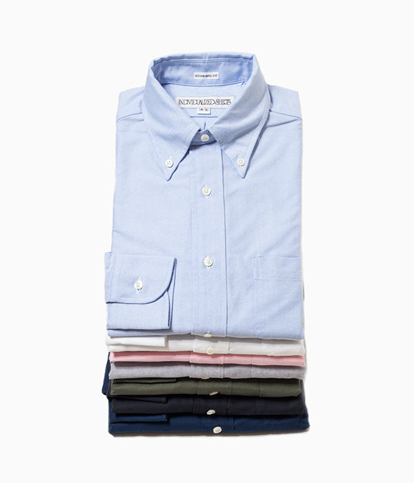 INDIVIDUALIZED SHIRTS "CAMBRIDGE OXFORD (STANDARD FIT BUTTON DOWN SHIRT) (PINK)"