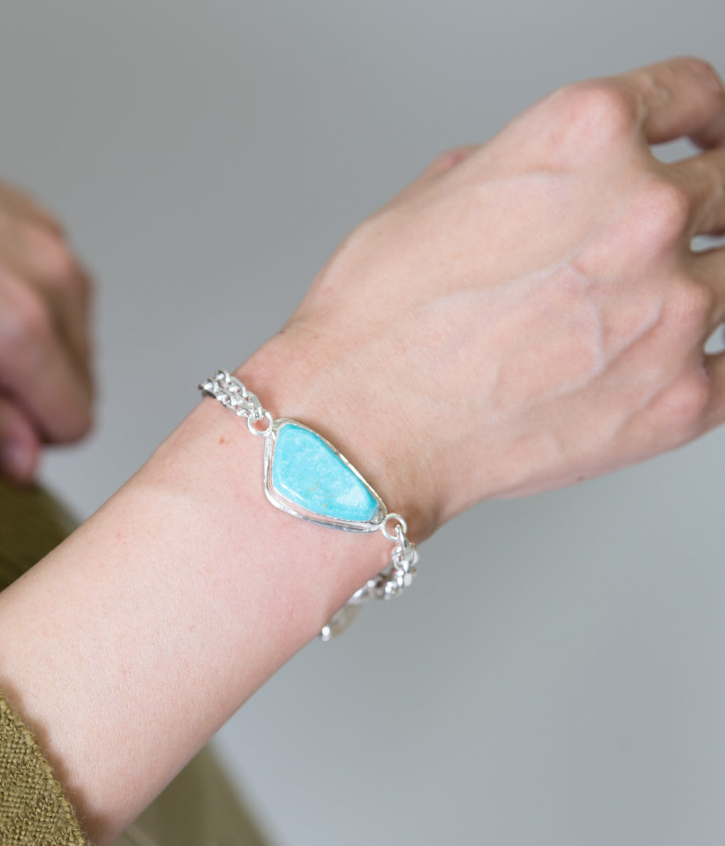 OTA "TURQUOISE BRACELET" (SILVER)