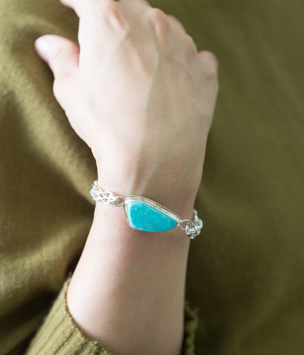 OTA "TURQUOISE BRACELET" (SILVER)