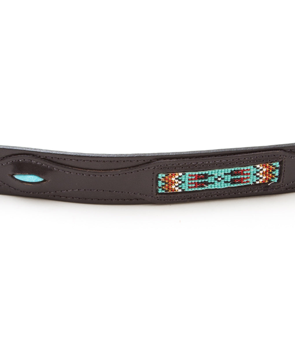 VINTAGE "SANTA FE MADE LEATHER BELT"