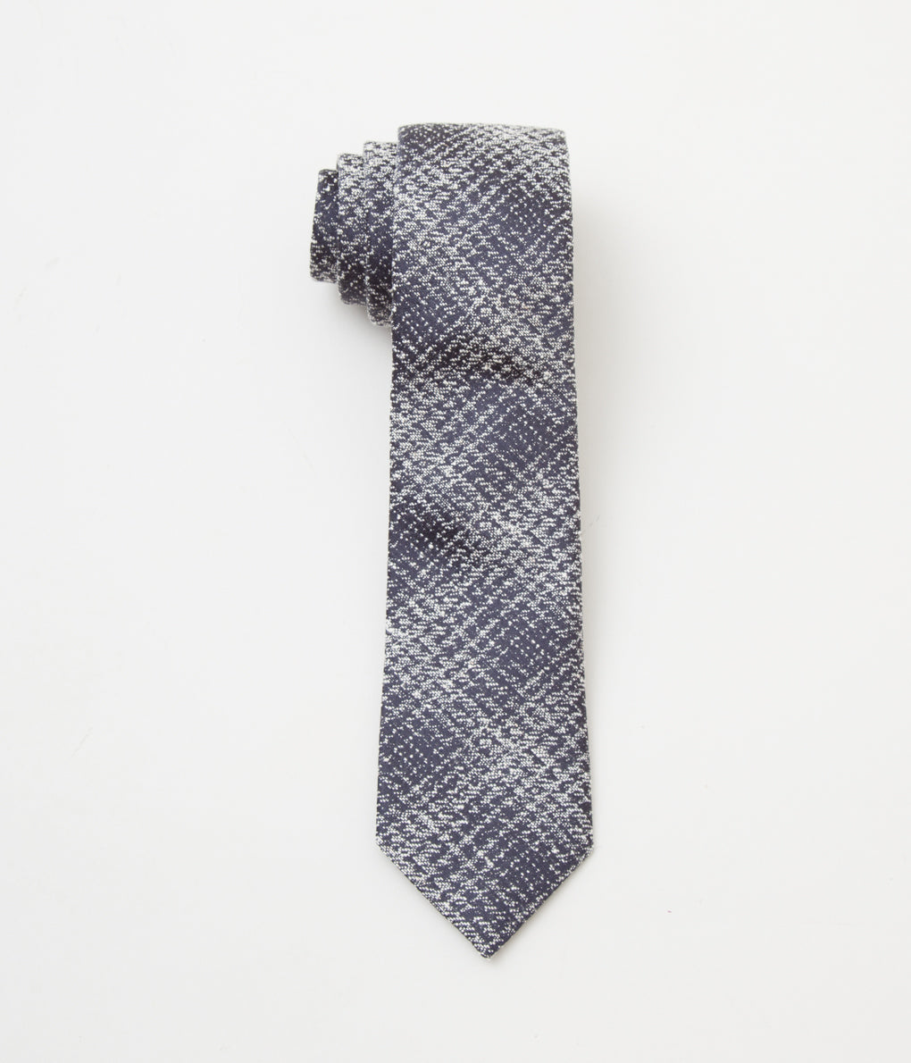 FINE AND DANDY "TIES "(NAVY SHADOW PAID WOOL BLEND)