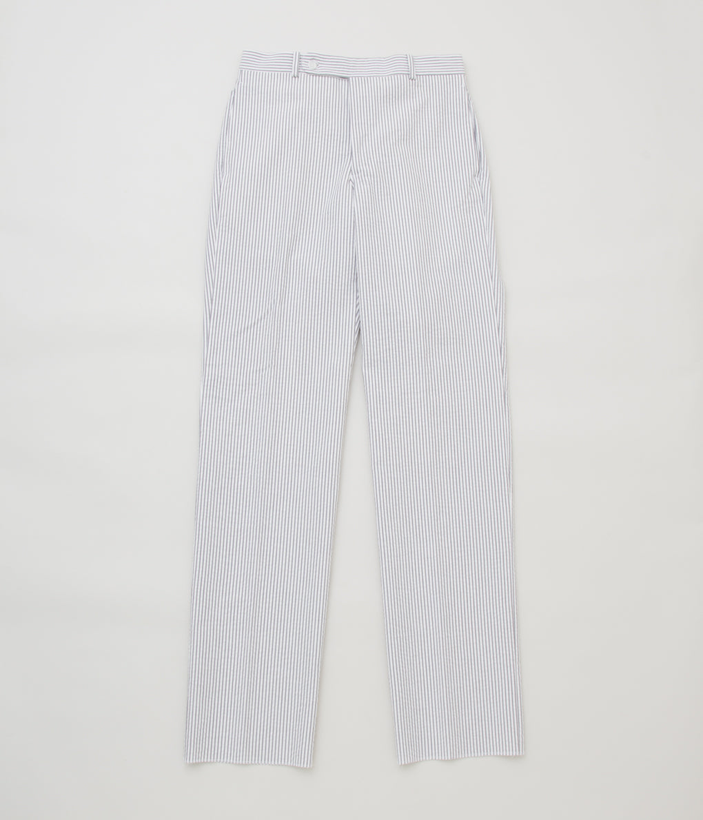 INDIVIDUALIZED CLOTHING "SEERSUCKER PANTS" (GRAY STRIPE)