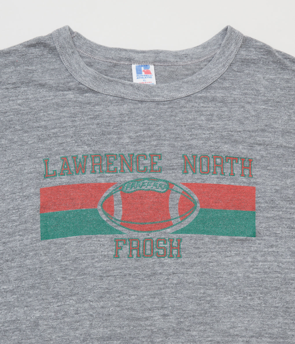 VINTAGE "80'S "LAWRENCE NORTH" T-SHIRT"(GREY)