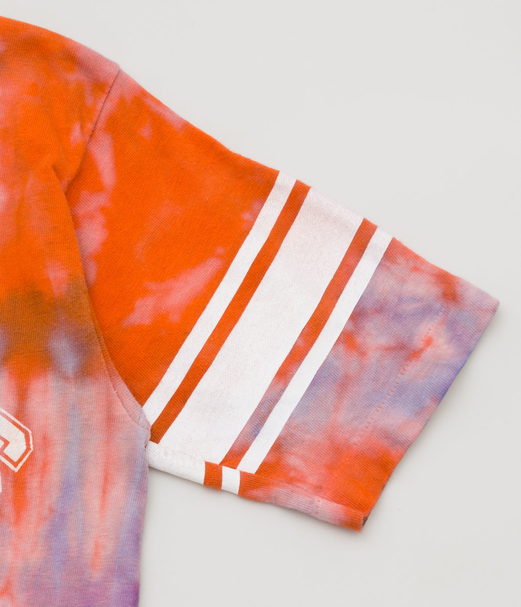 GRATEFUL DREAD × MAIDENS SHOP WOMEN "TIE DYE 70'S CHAMPION "TEXAS" TEE"(ORANGE)