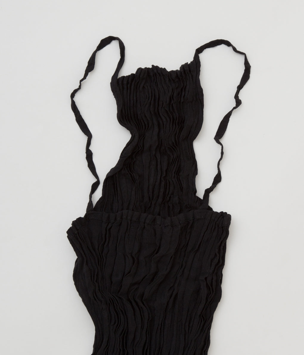Women's Black Dress Summer Solid Slit Thigh Cami Dress Casual Sexy