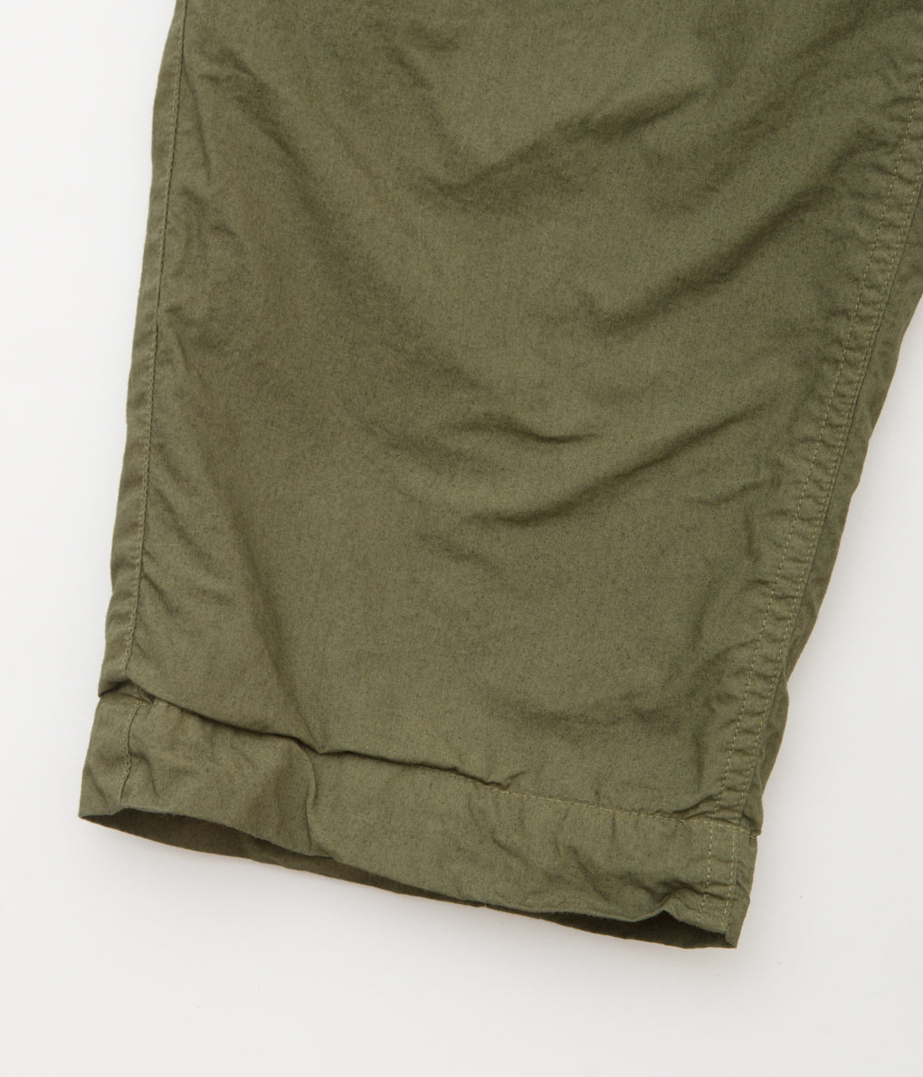 JAMES COWARD "PANTS FOR PIERRE BEAUGER  (GARMENT DYED DOUBLE TYPWRITER)"(OLIVE)