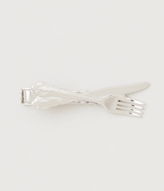 FINE AND DANDY "TIE BARS FORK&amp;KNIFE" (SILVER)