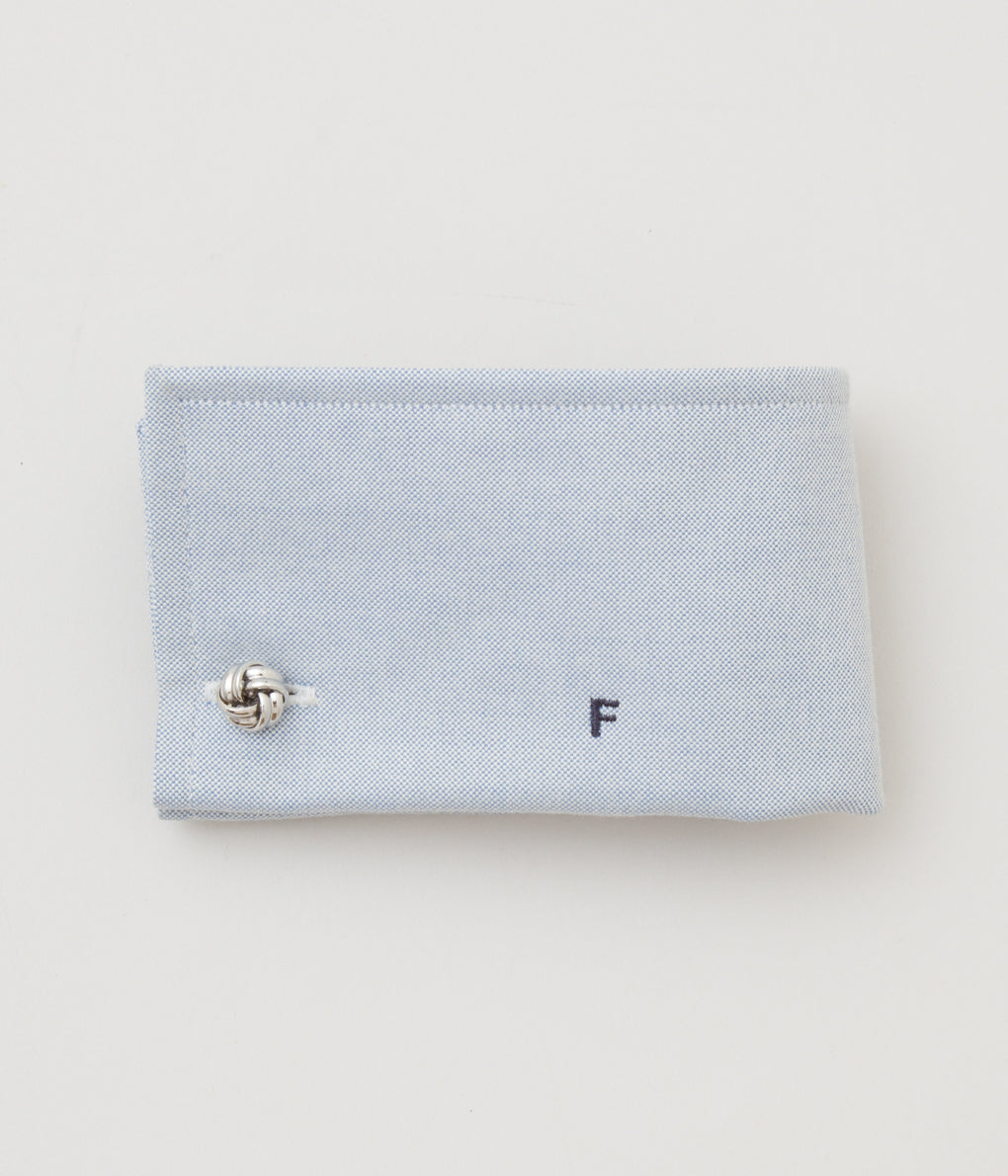 FINE AND DANDY "CUFF LINKS KNOT" (SILVER)