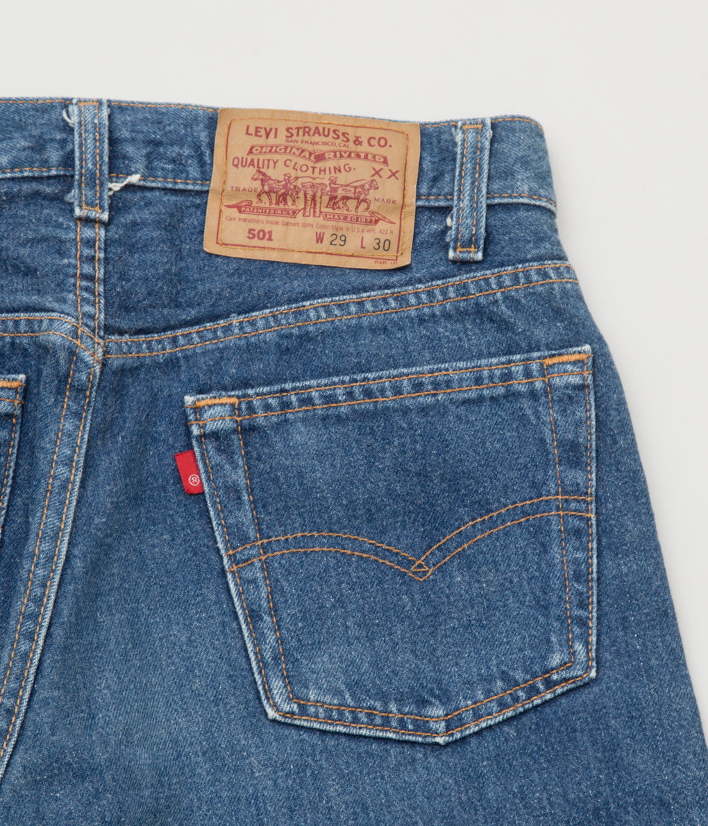 VINTAGE "90's LEVI'S 501 MADE IN USA "(W29/L30)