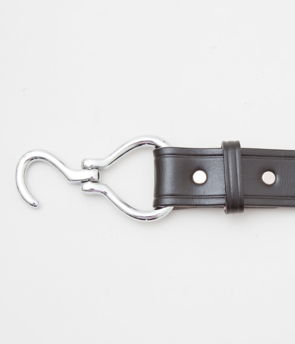 TORY LEATHER "【2280】HOOF PICK BELT"(BLACK×NICKEL)